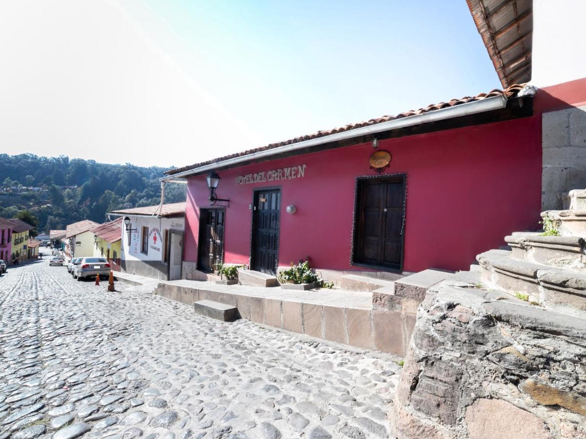 Hotel Del Carmen Tlalpujahua de Rayón エクステリア 写真